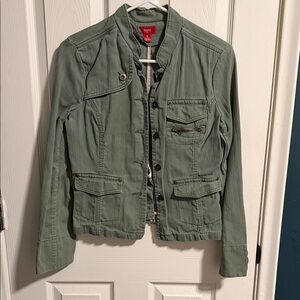 Mossimo Supply Co. Khaki Green Outerwear